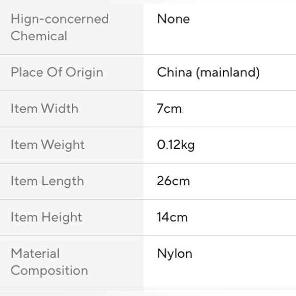 Pink “SWIM” Transparent Cosmetic Bag - Patched Lettering - Picture 4 of 4